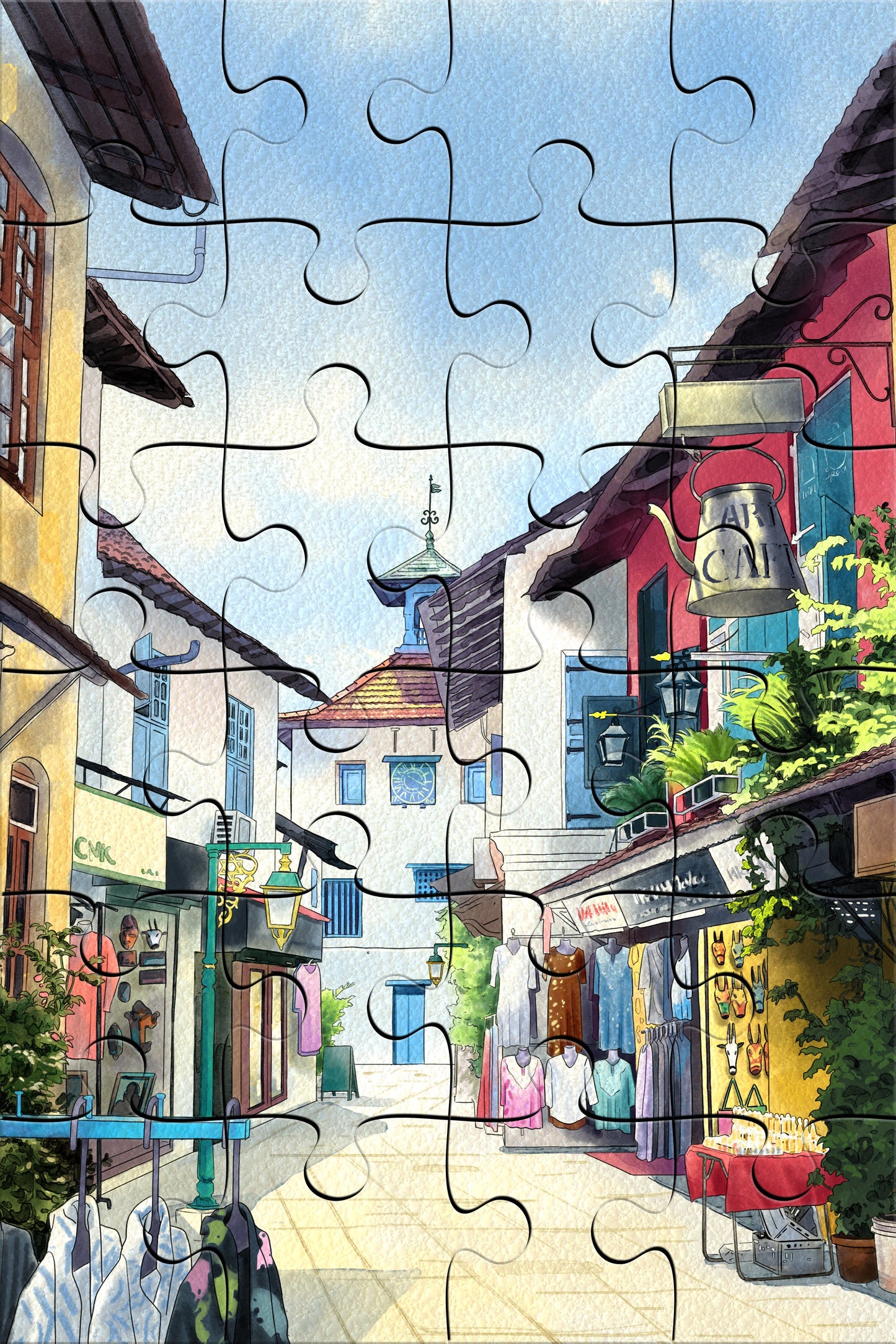 Puzzle Postcards - Kochi Vol III - Mattancherry