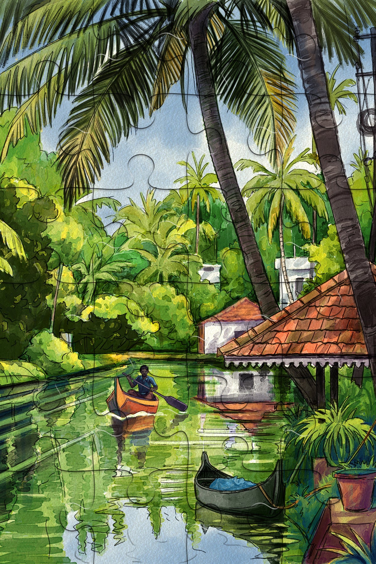 Along the Backwaters