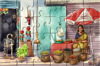 Puzzle Postcards - Kochi Vol III - Mattancherry